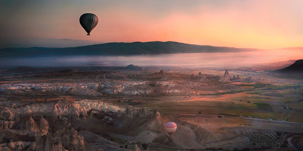'Floating in Cappadocia' Wall Art Photography Print