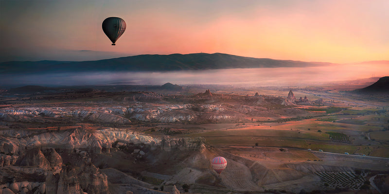 'Floating in Cappadocia' Wall Art Photography Print
